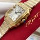 Cartier Santos lady Ultra-thin Yellow Gold Watch Replica  (5)_th.jpg